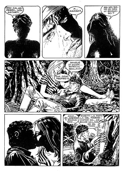 Un sogno, un po' inquietante, tratto da Mister No n.244 "I labirinti della memoria", testi di Luigi Mignacco e disegni di Marco Bianchini