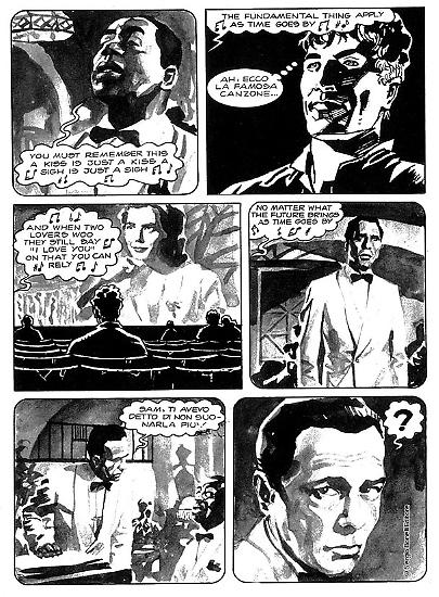 Una tavola di "Cuba", Mister No 119. Testi di Luigi Mignacco, disegni di Fabio Valdambrini.