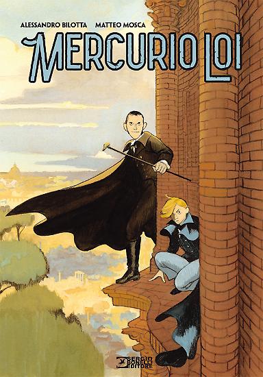 La copertina di Manuele Fior per il volume dedicato a Mercurio Loi.
