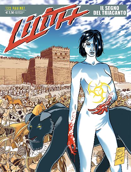 La copertina di Lilith n. 1, "Il segno del Triacanto".