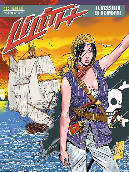 La copertina di Lilith n. 2, "Il vessillo di Re Morte".