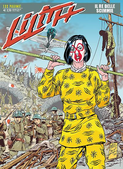 La copertina di Lilith n. 6, "Il re delle scimmie".