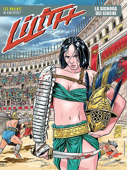 La copertina di Lilith n. 7, "La signora dei giochi".