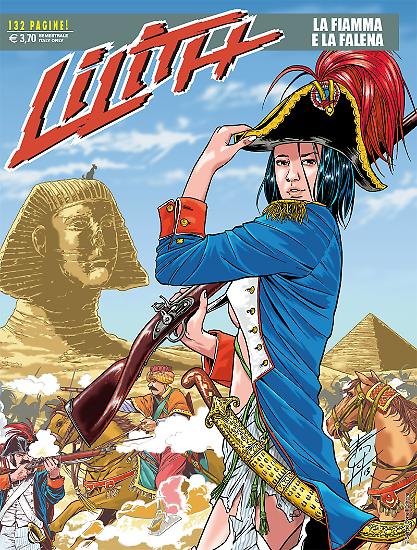 La copertina di Lilith n. 11, "La fiamma e la falena".