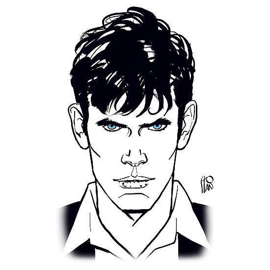 L'illustrazione di Angelo Stano rirpodotta sulle tshirt
