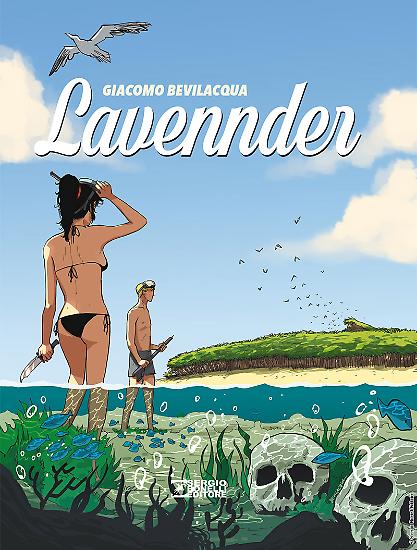 La copertina di "Lavennder" realizzata da Giacomo Bevilacqua.