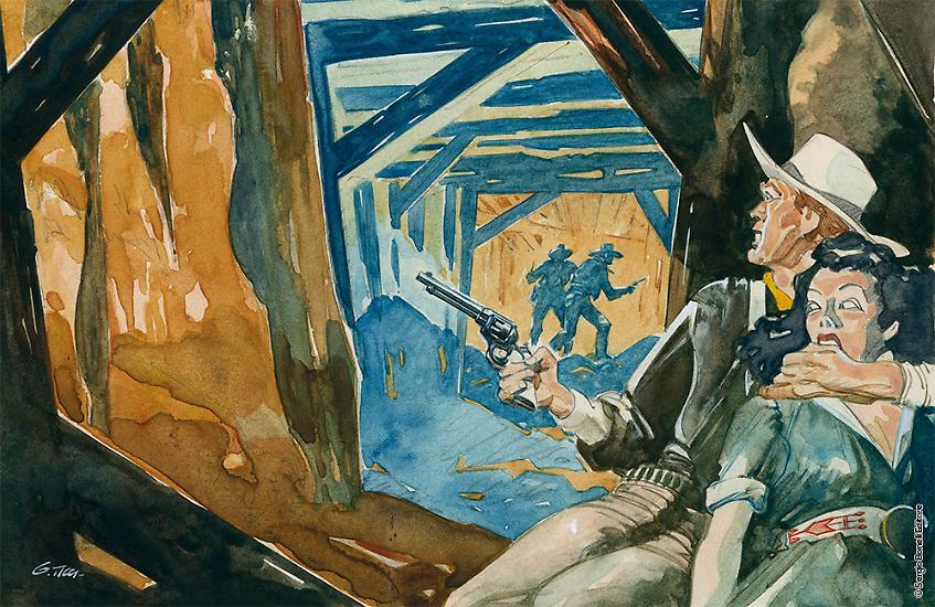 Una pagina di Giovanni Ticci Artbook - L'arte di Giovanni Ticci