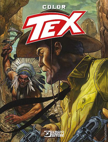 La versione Variant della copertina del Color Tex 12, illustrata da SImone Bianchi. 