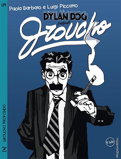 La copertina di "Groucho profondo" di Paola Barbato e Luigi Piccatto.