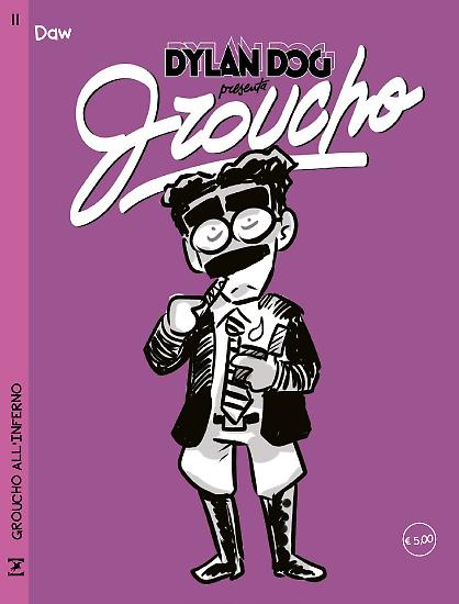 La copertina di "Groucho all'inferno" di Daw.