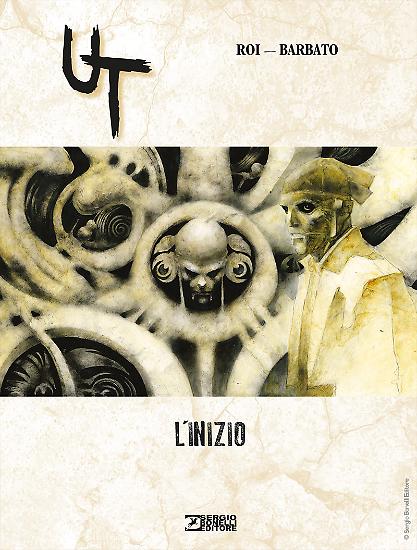 La copertina di "Ut. L'inizio", illustrazione di Corrado Roi.