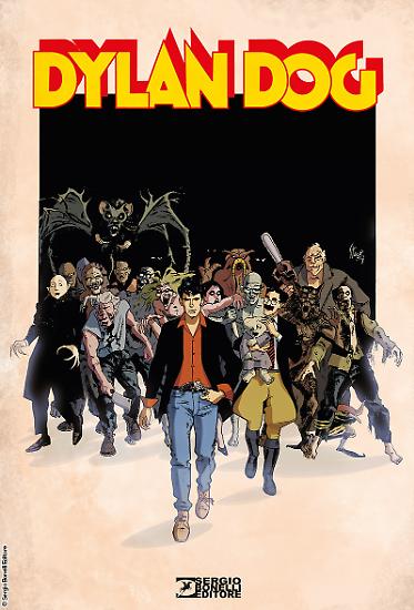 Poster Dylan Dog Old Boy - illustrazione di Angelo Stano