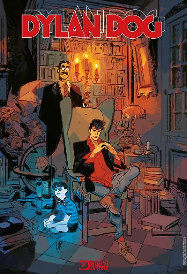 Poster Dylan Dog Modern - illustrazione di Gigi Cavenago