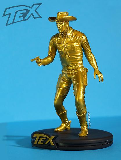 La statuina dorata di Tex!