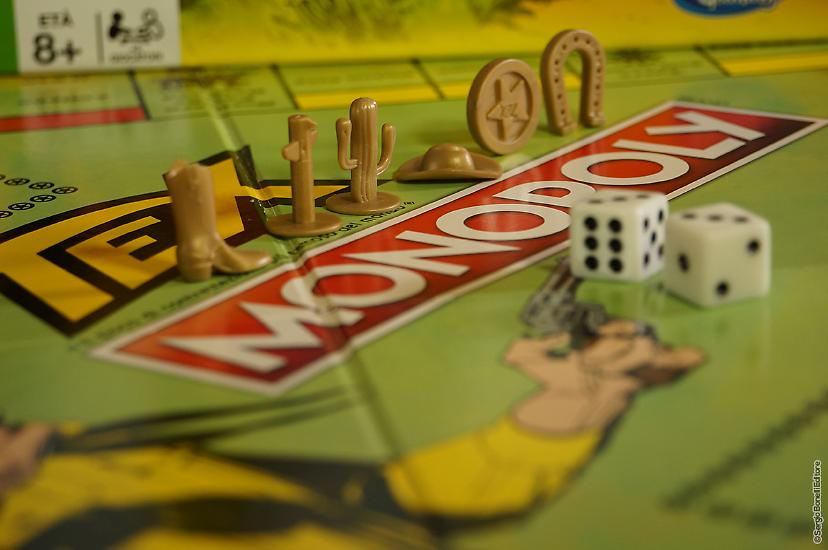 Un dettaglio del Monopoly Tex.