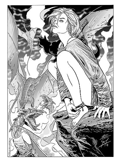 Una stampa di Luca Enoch dal suo Art Portfolio.