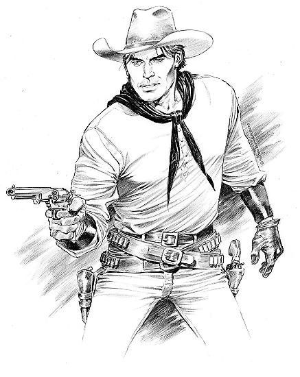 L'illustrazione di Claudio Villa per Lucca Comics & Games 2017.
