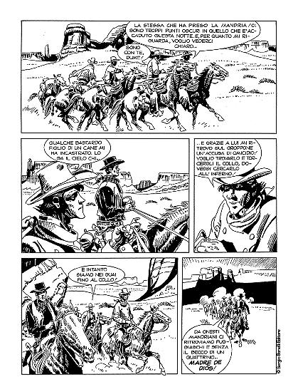 Tavola dallo One-Shot "Bandidos!" (2007).
