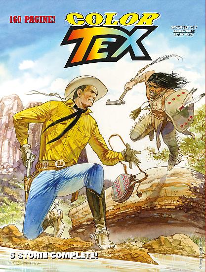 Color Tex 12 "Sparate sul pianista e altre storie", dal 22 novembre 2017 in edicola. Copertina di Maurizio Dotti.