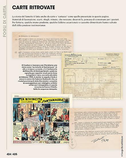 Una pagina dal libro "I Bonelli. Una famiglia Mille avventure", a cura di Gianni Bono.
