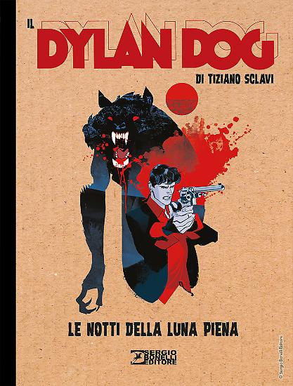 La copertina di Gigi Cavenago per "Le notti della luna piena", I Dylan Dog di Tiziano Sclavi n. 9.