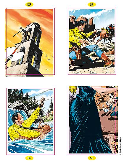 Le illustrazioni delle figurine sono del maestro Claudio Villa.