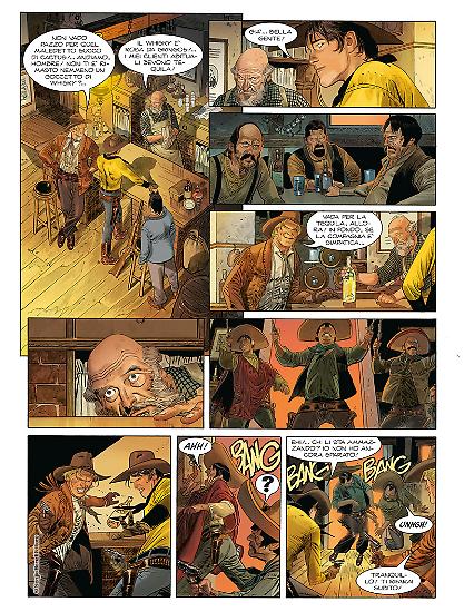 Anteprima Tex 2018 - immagine di Corrado Mastantuono, colori di Matteo Vattani
