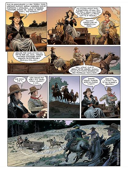 Anteprima Tex 2018 - immagine di Corrado Mastantuono, colori di Matteo Vattani