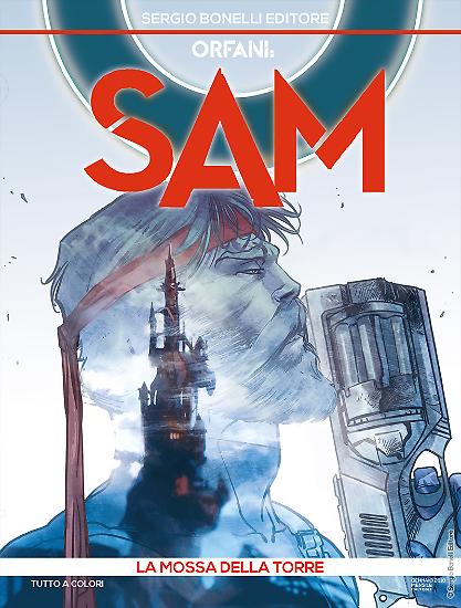 Orfani: Sam 7, copertina di Carmine Di Giandomenico, colori Giovanna Niro