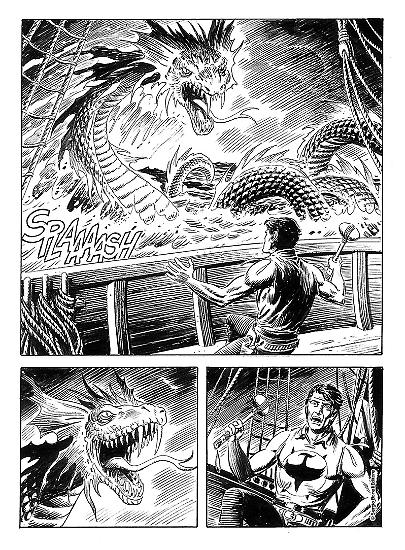 Anteprima Zagor 2018 - una tavola di Marco Verni e Gianni Sedioli