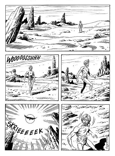 Anteprima Zagor 2018 - una tavola di Marco Verni e Gianni Sedioli