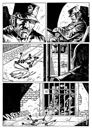 Anteprima Zagor 2018 - una tavola degli Esposito Bros