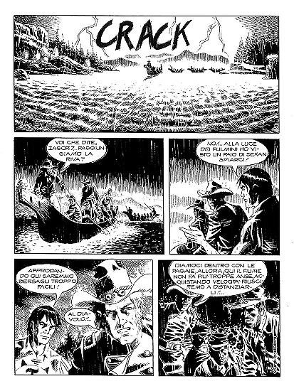Anteprima Zagor 2018 - una tavola di Marcello Mangiantini