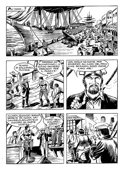 Anteprima Zagor 2018 - una tavola di Gianni Sedioli