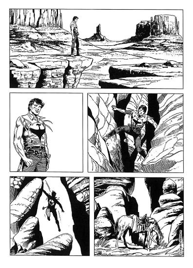 Anteprima Zagor 2018 - una tavola di Bane Kerac