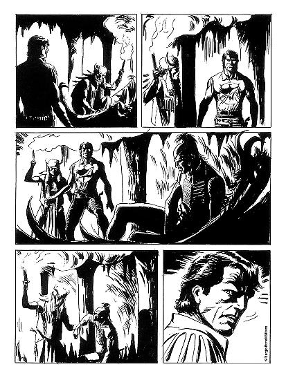 Anteprima Zagor 2018 - una tavola di Emanuele Barison