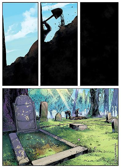 Anteprima Orfani 2018 - Una tavola di Fernando Proietti da Orfani: Sam n. 8