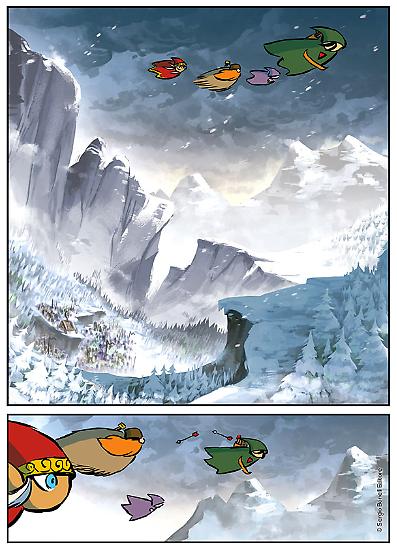 Anteprima 4Hoods 2018 - testi  e layout Federico Rossi Edrighi, disegni Riccardo Torti, colori Annalisa Leoni e Gabriele Bagnoli