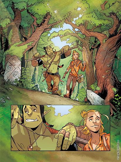 Anteprima Dragonero Adventures 2018 - Disegni di Diego Bonesso, colori di Alessandra Baccaglini