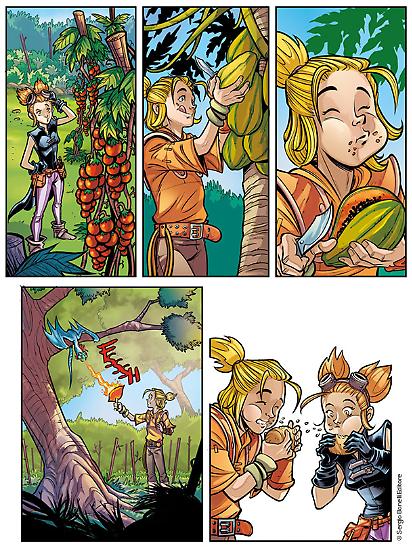 Anteprima Dragonero Adventures 2018 - Disegni di Quirino Calderone, colori di Giada Marchisio