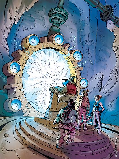 Anteprima Dragonero Adventures 2018 - Disegni di Antonella Platano, colori di Piky Hamilton