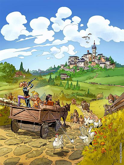 Anteprima Dragonero Adventures 2018 - Disegni di Ivan Fiorelli, colori di Paolo Francescutto
