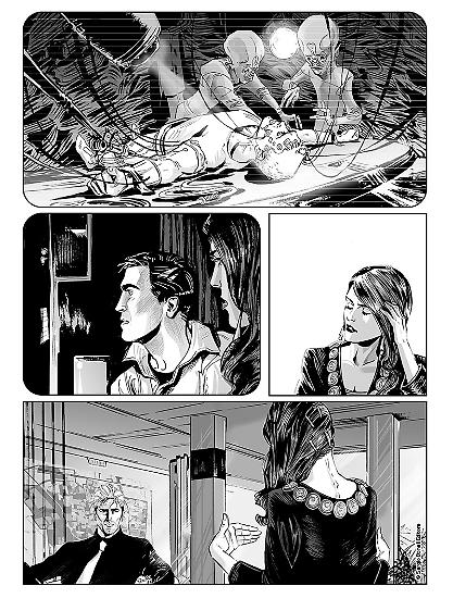 Anteprima Nathan Never 2018 - tavola realizzata da Elena Pianta