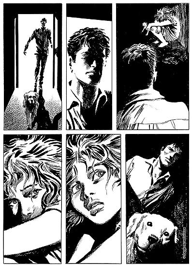 Anteprima Dylan Dog 2018 - tavola realizzata da Giovanni Freghieri