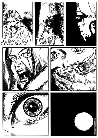 Anteprima Dylan Dog 2018 - tavola realizzata da Jacopo Camagni