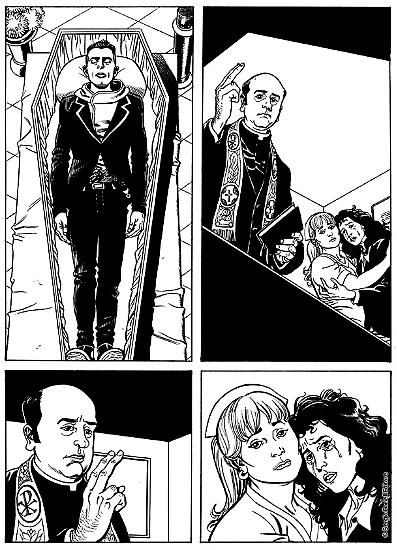 Anteprima Dylan Dog 2018 - tavola realizzata da Giampiero Casertano