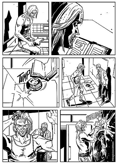 Anteprima Dylan Dog 2018 - matite di Piero Dall'Agnol, chine di Silvia Corbetta