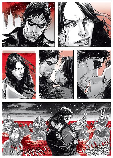 Anteprima Morgan Lost 2018 - tavola di Giovanni Talami, colori Arancia Studio