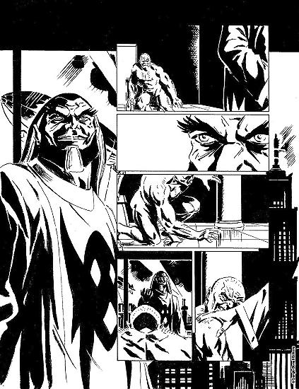 Anteprima Miniserie Nathan Never albo n.1 - tavola di Alessandro Russo