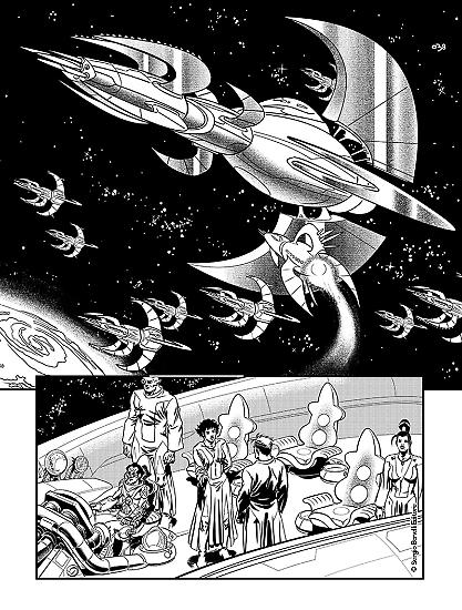 Anteprima Miniserie Nathan Never albo n.3 - tavola di Andrea Bormida